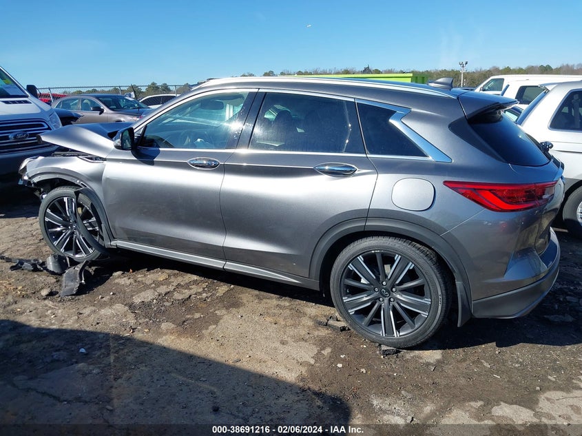 VIN 3PCAJ5BA1MF117131 2021 INFINITI QX50 LUXE