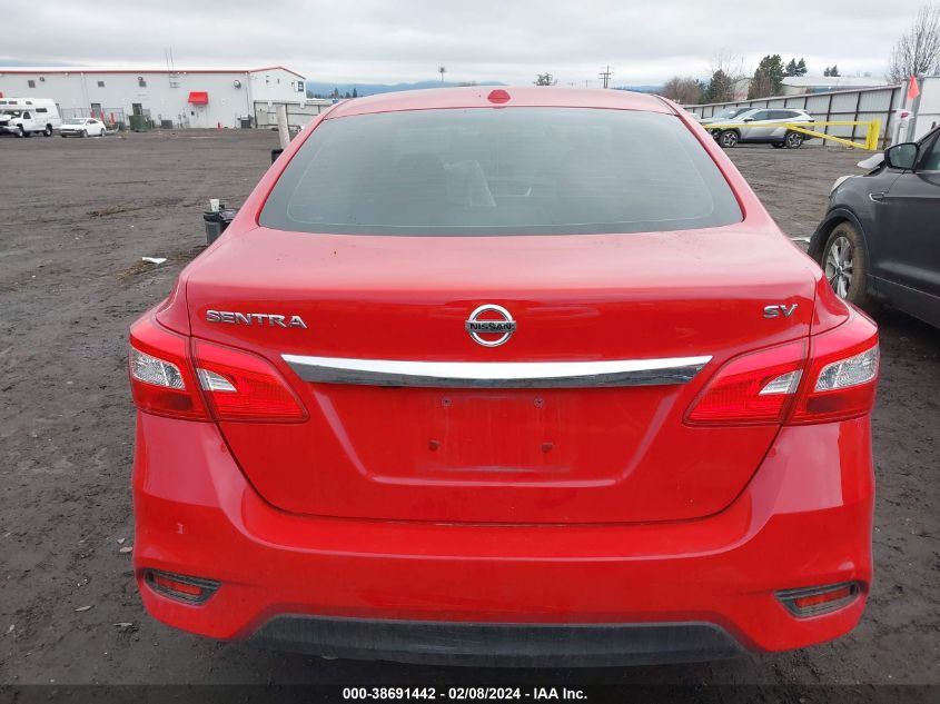 2018 Nissan Sentra Sv VIN: 3N1AB7AP7JY268556 Lot: 38691442