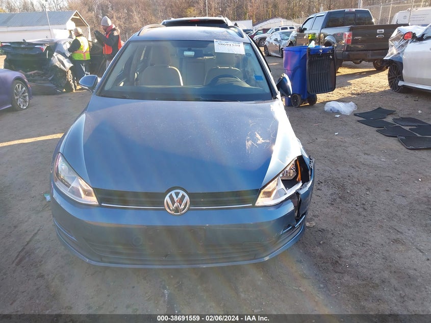 2015 VOLKSWAGEN GOLF SPORTWAGEN TDI S 4-DOOR - 3VWCA7AU6FM512014