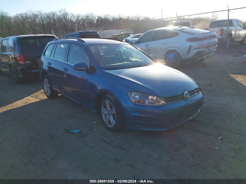 2015 VOLKSWAGEN GOLF SPORTWAGEN TDI S 4-DOOR - 3VWCA7AU6FM512014