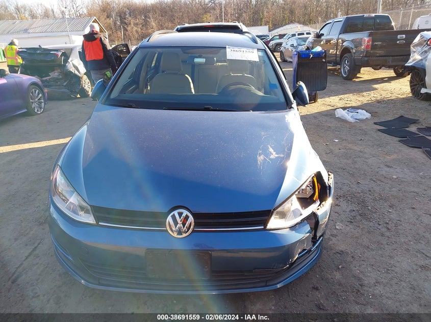 2015 VOLKSWAGEN GOLF SPORTWAGEN TDI S 4-DOOR - 3VWCA7AU6FM512014