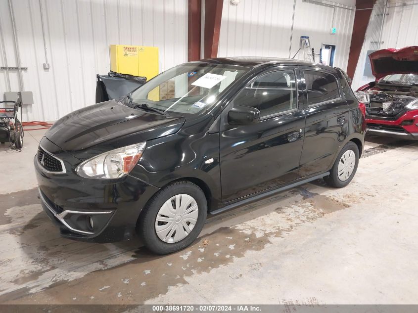 VIN ML32A3HJ6HH009144 2017 MITSUBISHI MIRAGE ES