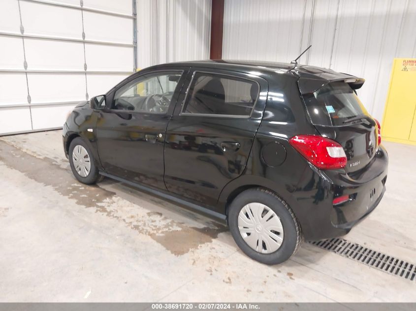VIN ML32A3HJ6HH009144 2017 MITSUBISHI MIRAGE ES