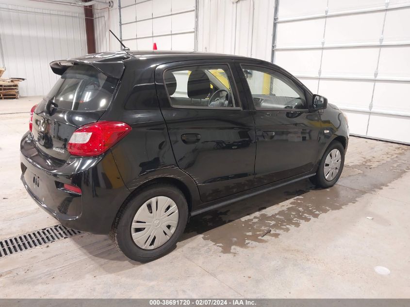 VIN ML32A3HJ6HH009144 2017 MITSUBISHI MIRAGE ES