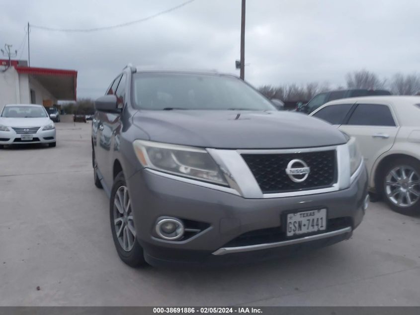 2015 Nissan Pathfinder S VIN: 5N1AR2MN2FC720740 Lot: 40593616