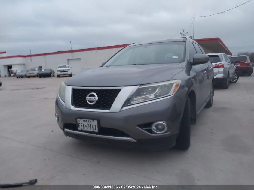 2015 Nissan Pathfinder S VIN: 5N1AR2MN2FC720740 Lot: 40593616