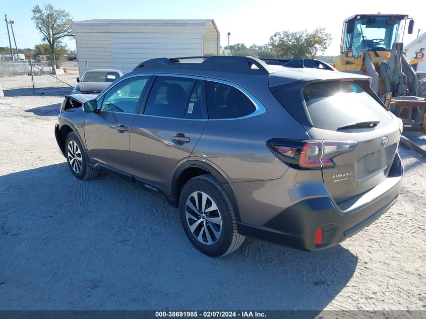 VIN 4S4BTADC8M3126164 2021 SUBARU OUTBACK PREMIUM