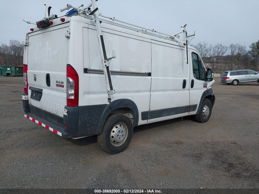 2018 Ram Promaster 1500 VIN: 3C6TRVAG4JE121514 Lot: 38692005