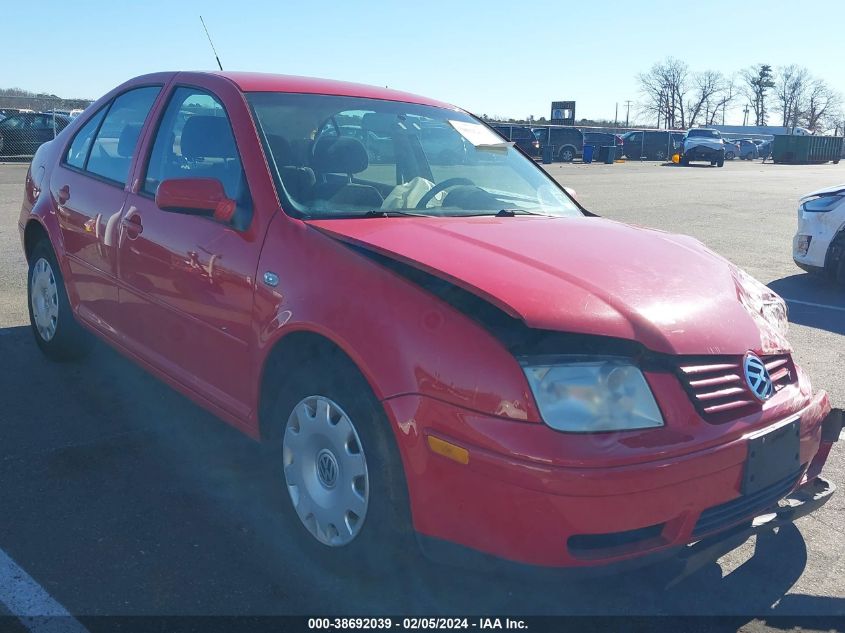 2001 Volkswagen Jetta Gls VIN: 3VWSK69M11M131851 Lot: 38692039