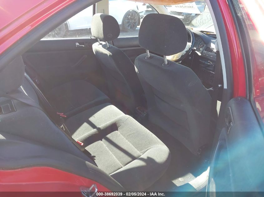 2001 Volkswagen Jetta Gls VIN: 3VWSK69M11M131851 Lot: 38692039