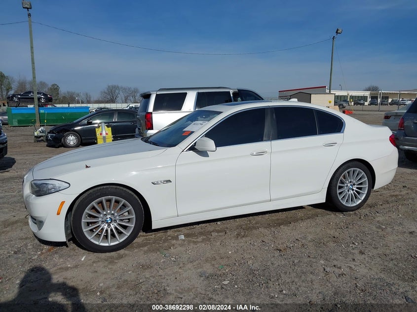 2013 BMW 5 SERIES VIN: WBAXG5C5XDDY35856
