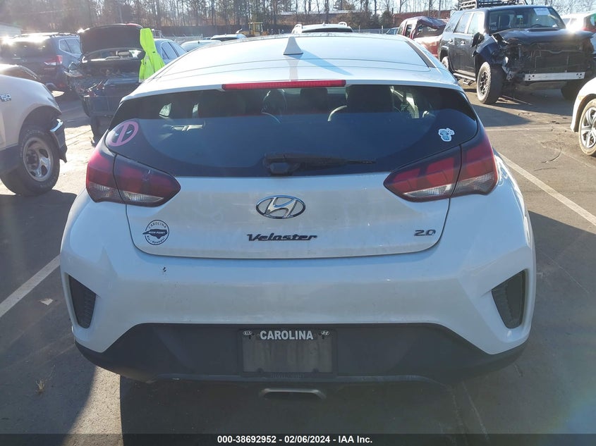 2019 HYUNDAI VELOSTER 2.0 PREMIUM - KMHTG6AFXKU007690
