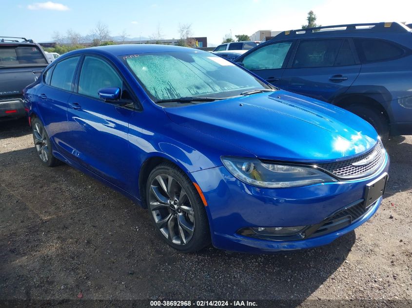 2015 Chrysler 200 S VIN: 1C3CCCBB8FN656922 Lot: 38692968