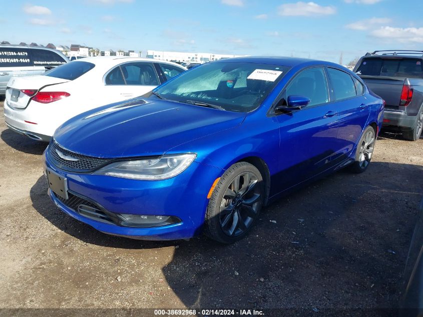 2015 Chrysler 200 S VIN: 1C3CCCBB8FN656922 Lot: 38692968