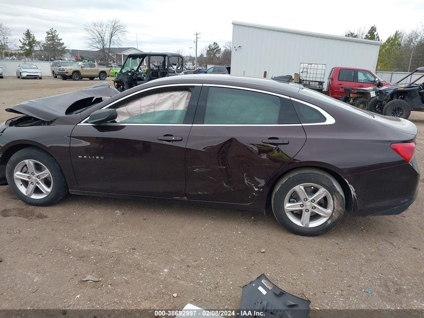 VIN 1G1ZB5ST0LF132014 2020 CHEVROLET MALIBU FWD LS