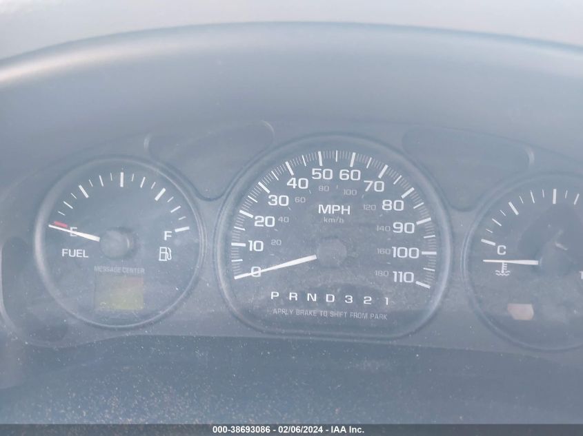 2001 Chevrolet Venture Ls 1Sc Pkg VIN: 1GNDX03E01D187567 Lot: 38693086