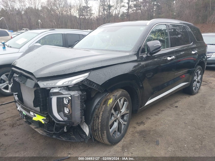 2022 Hyundai Palisade Limited VIN: KM8R5DHE3NU384318 Lot: 38693127