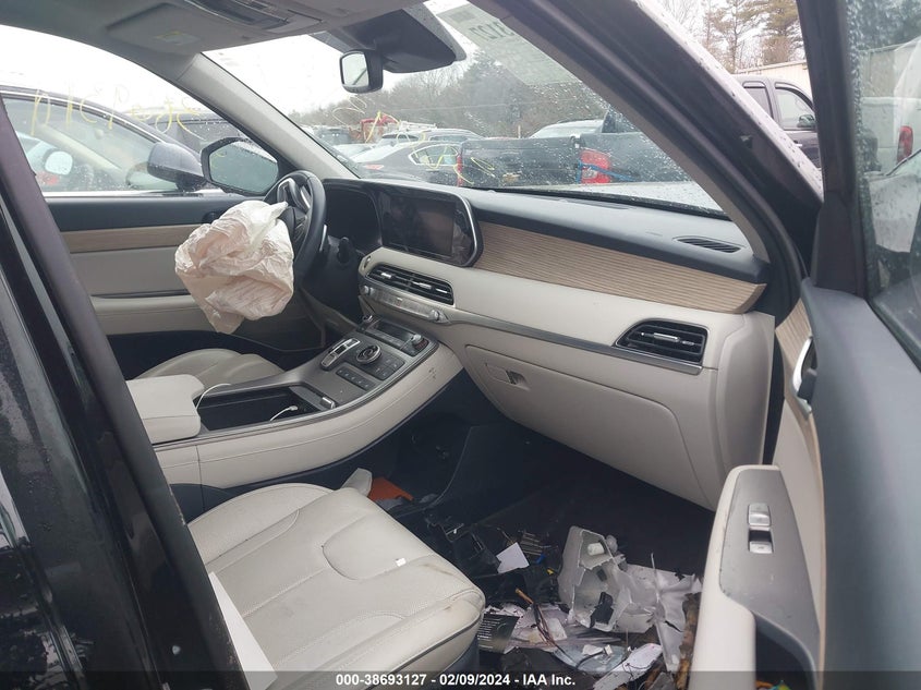 2022 Hyundai Palisade Limited VIN: KM8R5DHE3NU384318 Lot: 38693127