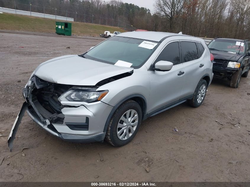 2017 Nissan Rogue S VIN: KNMAT2MT5HP561292 Lot: 40736708