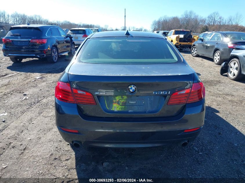 2016 BMW 535I xDrive VIN: WBA5B3C58GG258662 Lot: 38693293