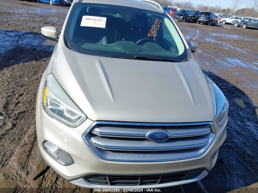 VIN 1FMCU0JD7HUB40632 2017 FORD ESCAPE TITANIUM