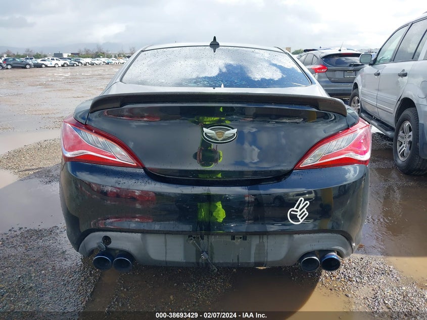 2016 HYUNDAI GENESIS 3.8 BASE - KMHHT6KJ9GU137245