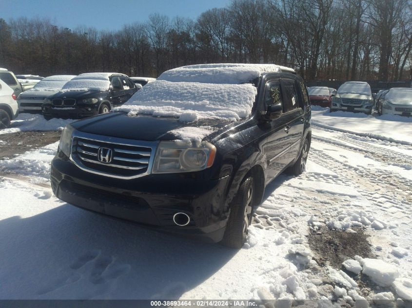 2013 Honda Pilot Touring VIN: 5FNYF4H98DB050244 Lot: 38693464