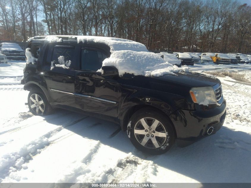 2013 Honda Pilot Touring VIN: 5FNYF4H98DB050244 Lot: 38693464