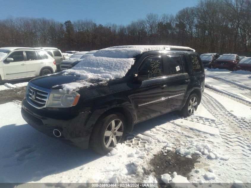 2013 Honda Pilot Touring VIN: 5FNYF4H98DB050244 Lot: 38693464