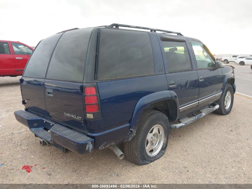 2000 Chevrolet Tahoe Z71 VIN: 1GNEK13R3YR105727 Lot: 38693494