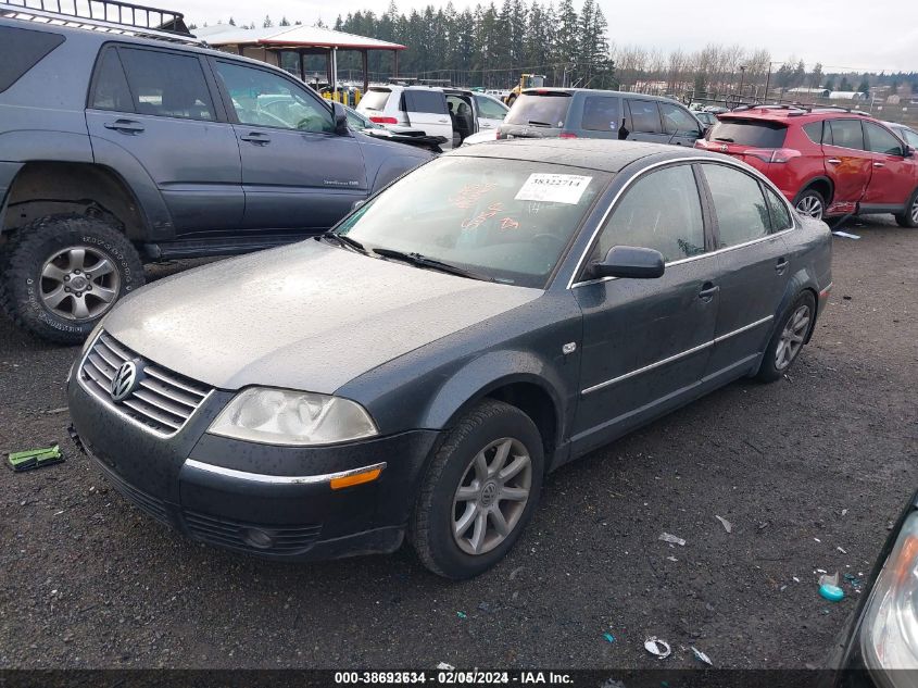 2004 Volkswagen Passat Gls VIN: WVWPD63B44P095422 Lot: 38693634