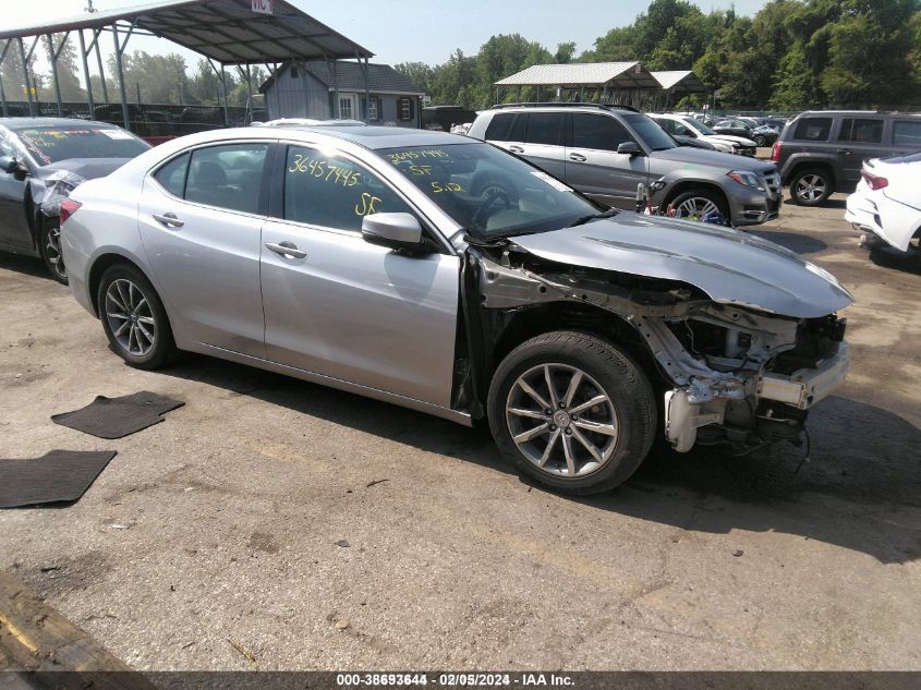 19UUB1F58JA008395 2018 Acura Tlx Tech Pkg