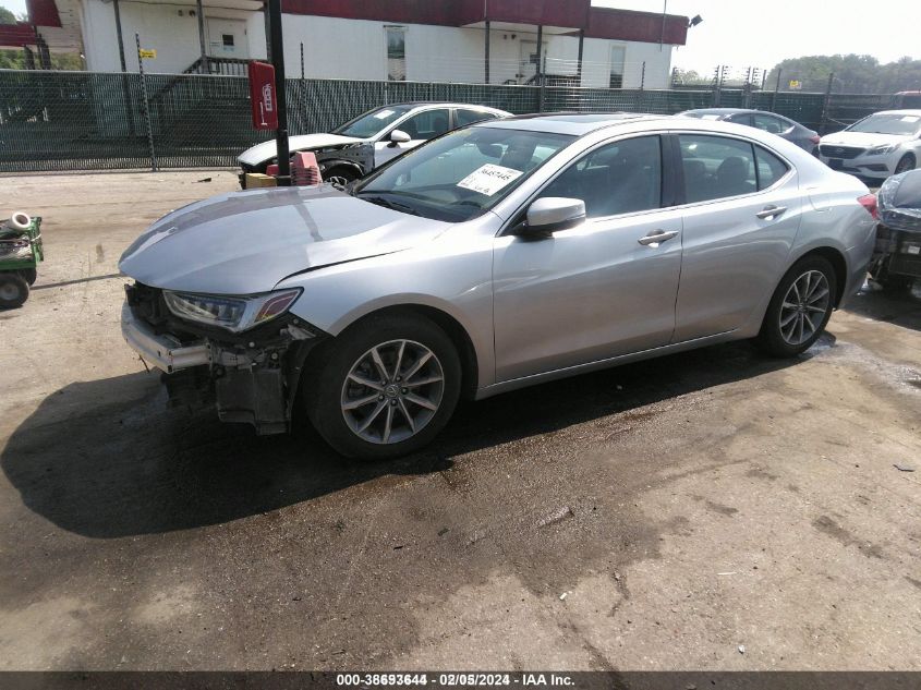 19UUB1F58JA008395 2018 Acura Tlx Tech Pkg