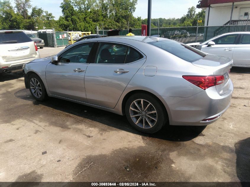 19UUB1F58JA008395 2018 Acura Tlx Tech Pkg