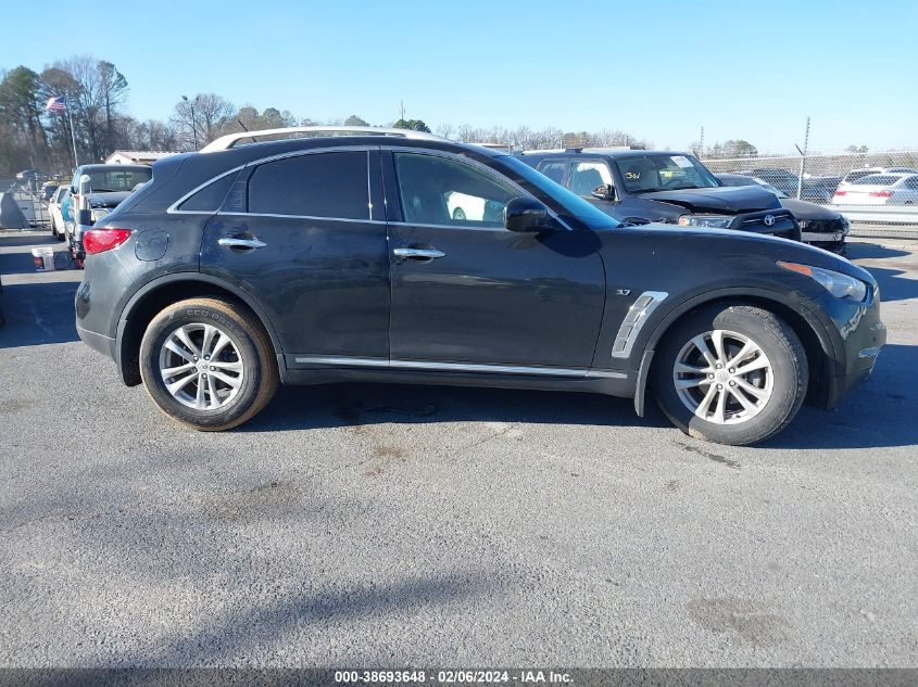 2017 Infiniti Qx70 VIN: JN8CS1MW2HM414191 Lot: 38693648