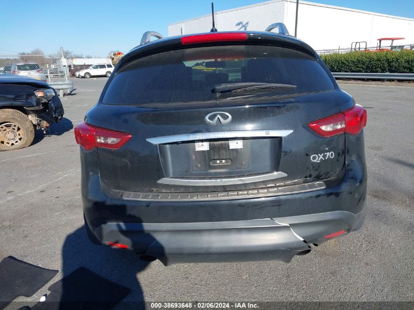 2017 Infiniti Qx70 VIN: JN8CS1MW2HM414191 Lot: 38693648