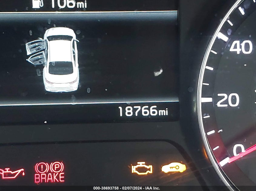 2023 KIA FORTE 2.0L I-4 DOHC, VVT, (VIN: 3KPF24AD3PE623076