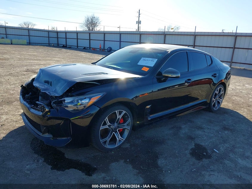 2018 Kia Stinger Gt1 VIN: KNAE45LC5J6010399 Lot: 38693781