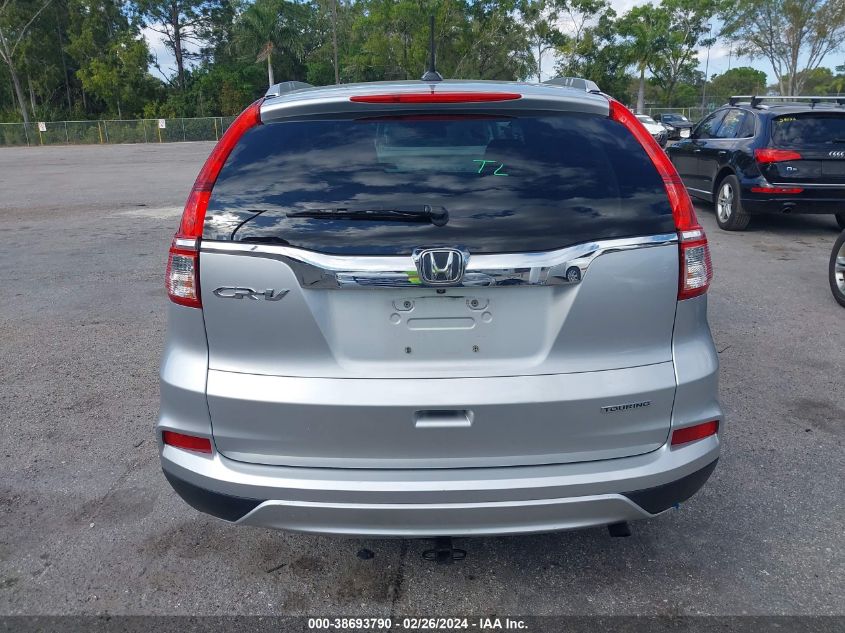 2015 HONDA CR-V TOURING - 5J6RM3H95FL016079