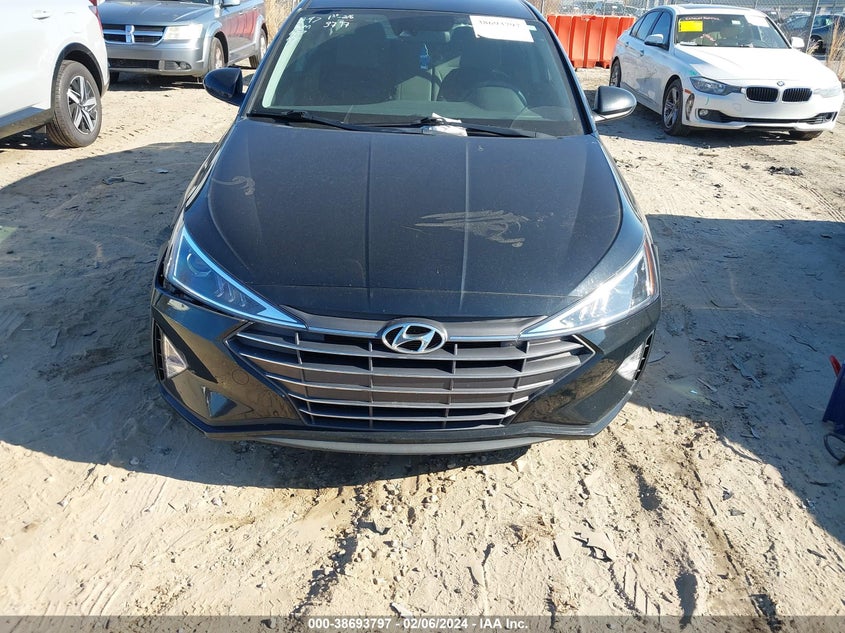 VIN KMHD84LF1KU844203 2019 HYUNDAI ELANTRA SEL