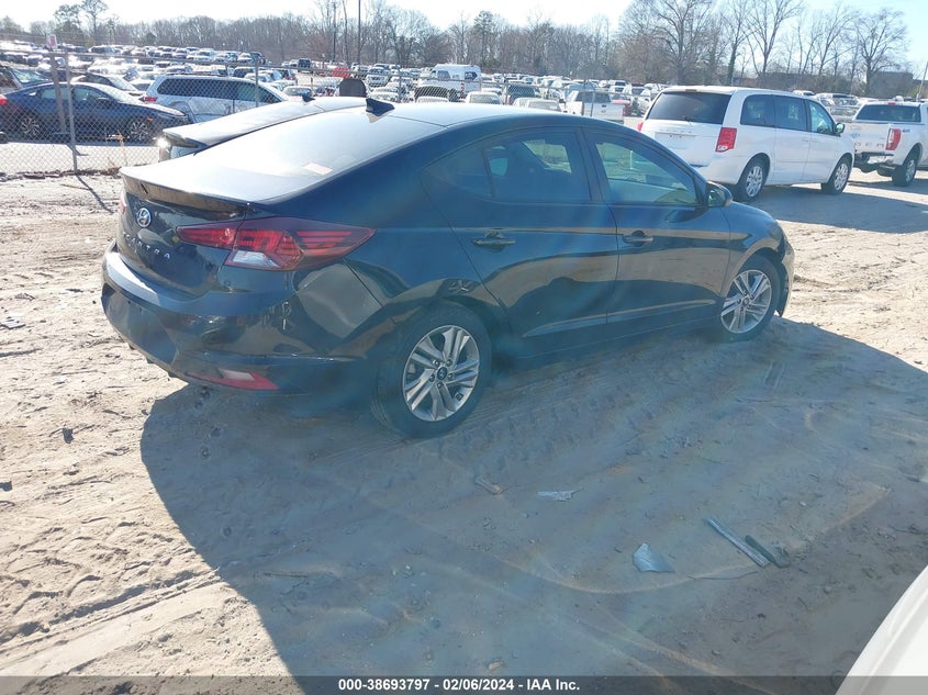 VIN KMHD84LF1KU844203 2019 HYUNDAI ELANTRA SEL