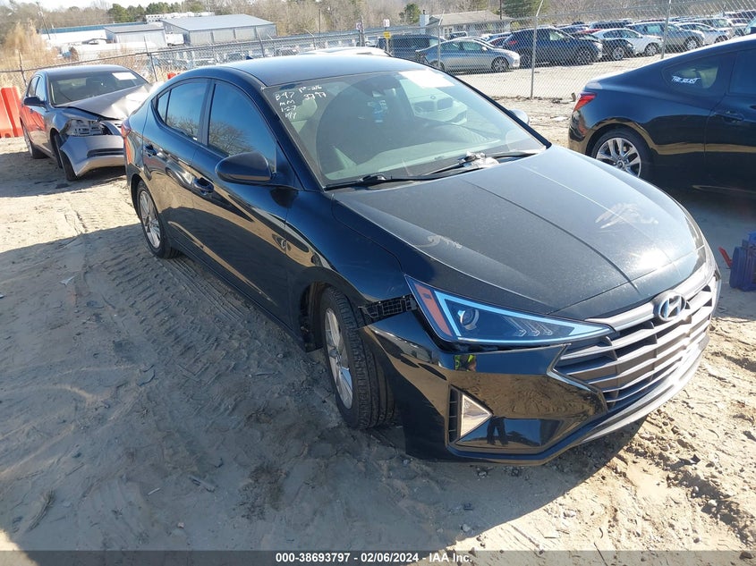 VIN KMHD84LF1KU844203 2019 HYUNDAI ELANTRA SEL