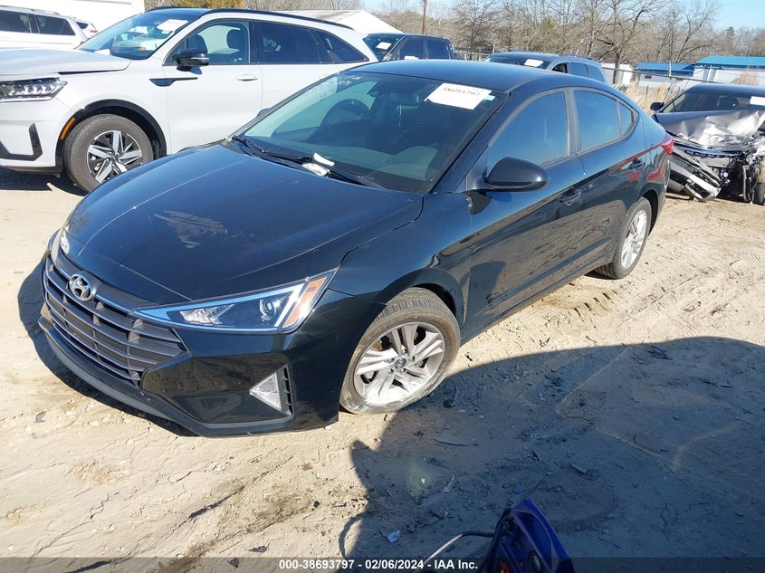 VIN KMHD84LF1KU844203 2019 HYUNDAI ELANTRA SEL