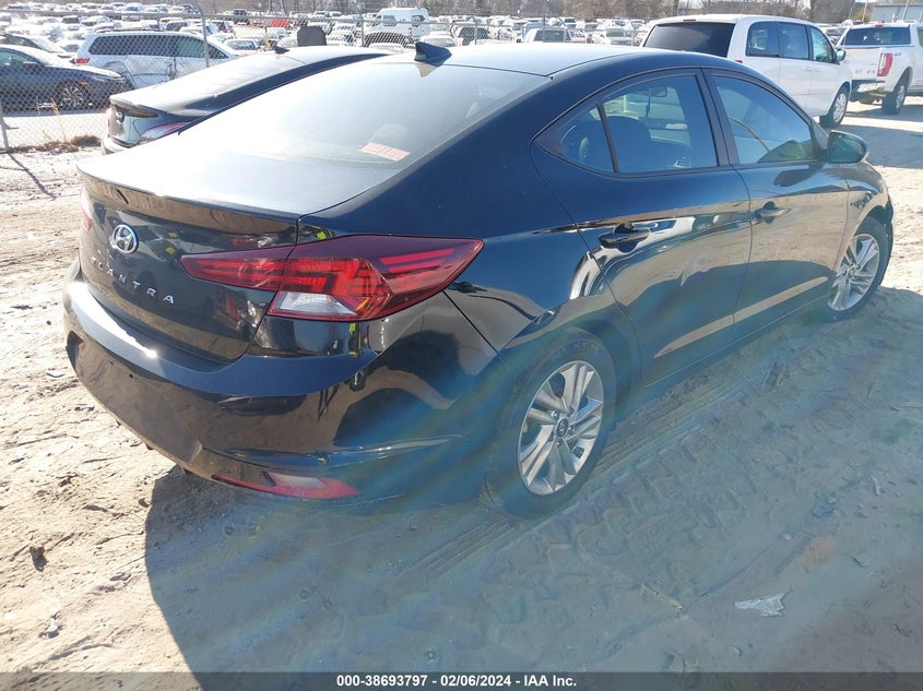 VIN KMHD84LF1KU844203 2019 HYUNDAI ELANTRA SEL
