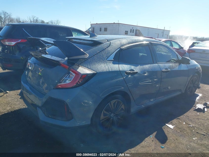 2018 HONDA CIVIC EX - SHHFK7H52JU220349