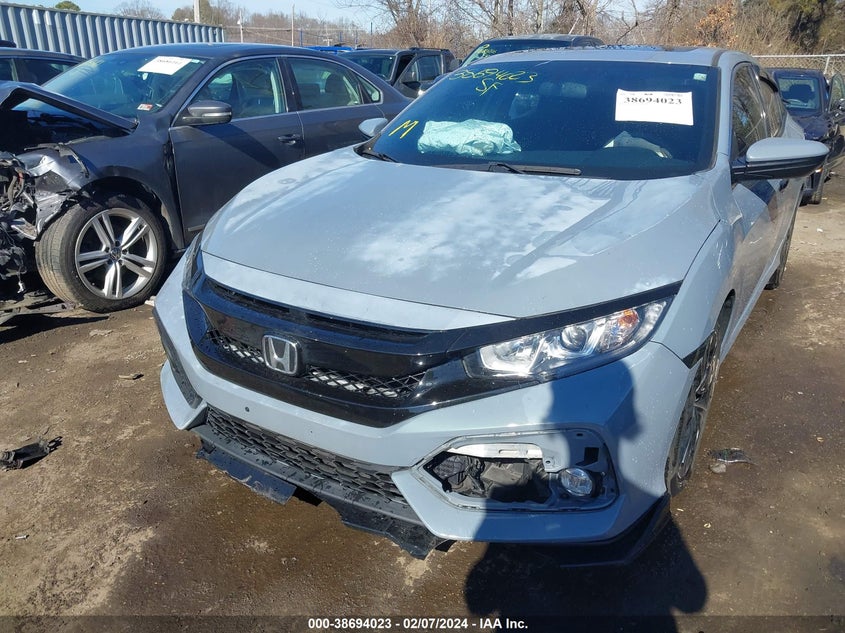 2018 HONDA CIVIC EX - SHHFK7H52JU220349
