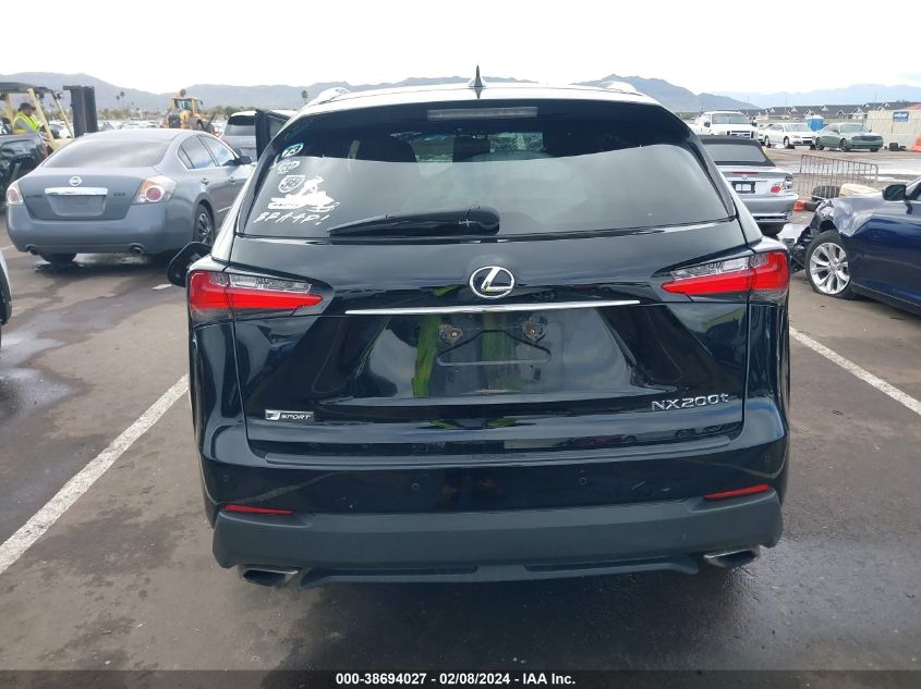 JTJBARBZ5G2055013 2016 Lexus Nx 200T F Sport