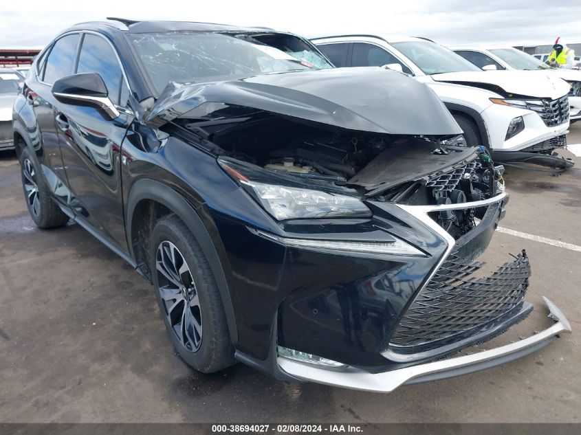 JTJBARBZ5G2055013 2016 Lexus Nx 200T F Sport