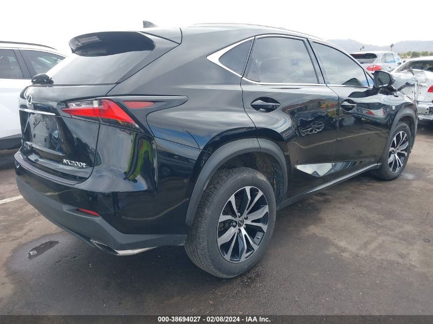 JTJBARBZ5G2055013 2016 Lexus Nx 200T F Sport