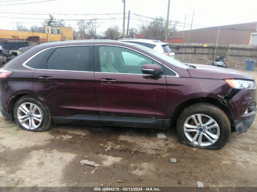 2020 Ford Edge Sel VIN: 2FMPK4J96LBA34651 Lot: 38694215